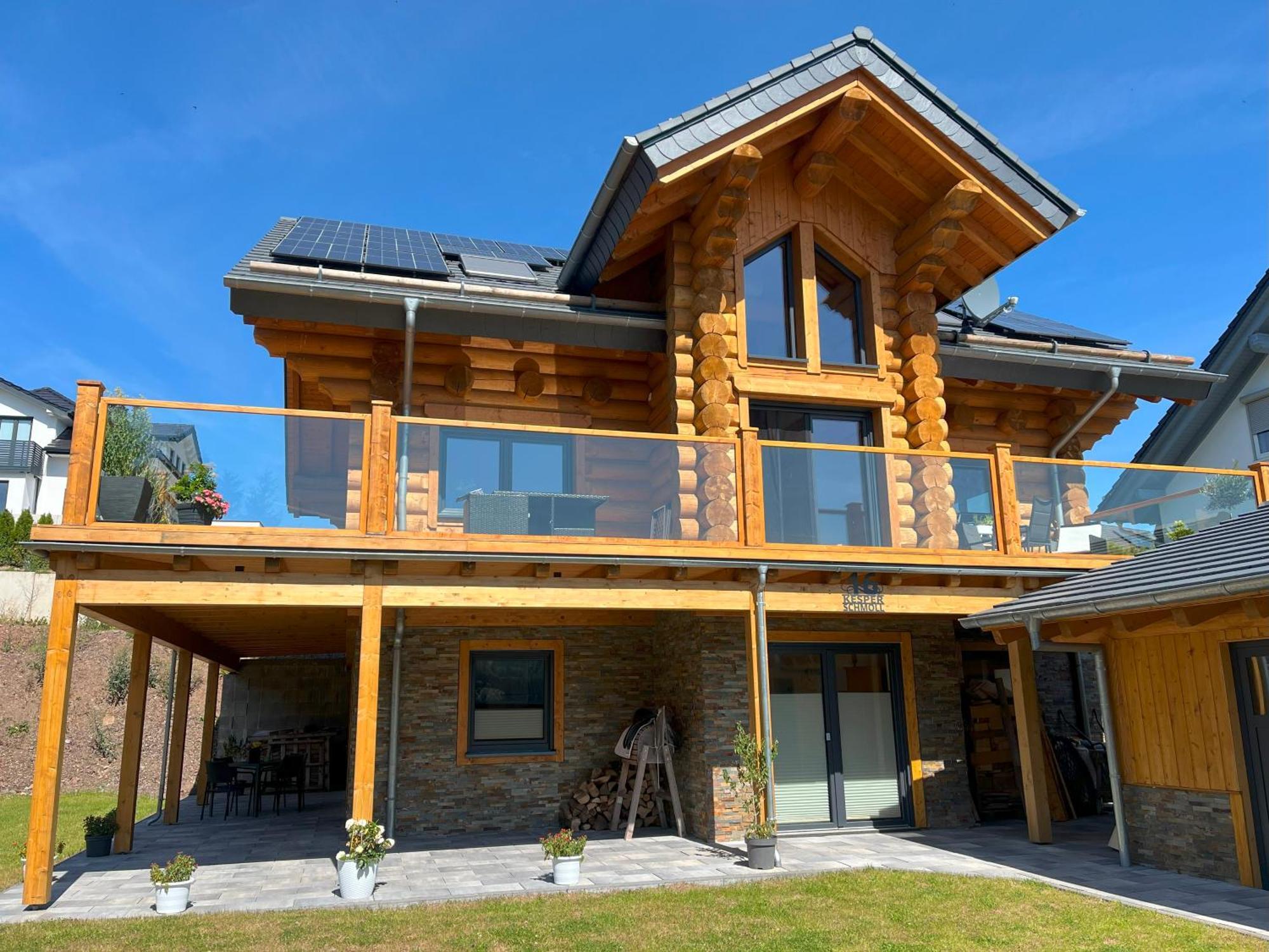 Ferienwohnung Uplandblockhaus 维林根 外观 照片